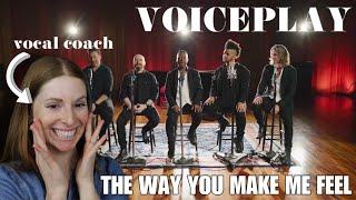 Vocal coach is blown away by Voiceplay- The way you make me feel Michael Jackson