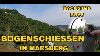 Marsberg - 3D Bogenschiessen im Sauerland - Unterwegs mit Black Wolf und Kiowa auf dem 3D Parcours