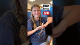 Finger Tricks ️ - can you do them? #shorts