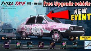 Prize Path new Create opening in Pubg mobile | Get free upgrade vehicle prize path create opening