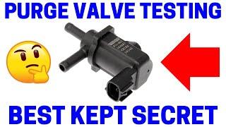 How To Easily Test A Car Purge Valve Solenoid