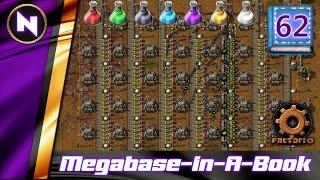 How can a URANIUM train constrain SPACE SCIENCE? | #62 | Factorio Megabase-In-A-Book Lets Play