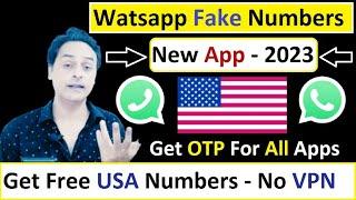 Get USA number for Whatsapp | How to create fake Whatsapp account | fake Whatsapp kaise banaye?