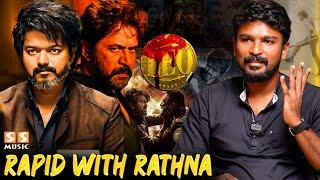  LEO BREAKING : " வில்லன் யாருடா " is my most Favourite Song - Rapid with Rathna |  Vijay | Lokesh