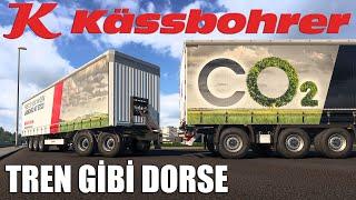 TREN GİBİ DORSE !! YENİ DORSE DLC KASSBOHRER GELDİ | ETS2 1.51 !!