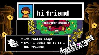 How to add someone as a friend in DF Connected - Undertale/Deltarune Fangame