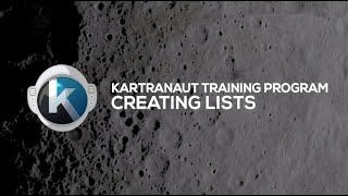 Creating a list - Handling Leads #Kartranaut