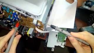 Принтер печатает черные листы HP LaserJet P1102