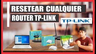 ▷ Como resetear router Tp-link a estado de fábrica, reiniciar Cualquier modelo