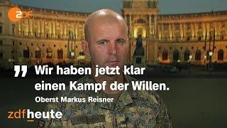 Zustand der Truppen, Lage an der Front: Oberst Reisner analysiert die militärische Situation