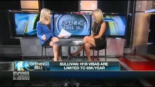 Joanie Courtney & Sandra Smith hot legs cross - Opening Bell - 08/25/14