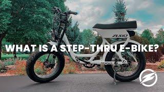 What is a Step-Thru Electric Bike? | Why Choose a Step-Through ZuGo E-Bike