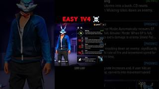 Best Character Skill Combination For CS Rank  420 HP  #freefireshorts #freefire #shorts