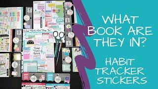 Habit Tracker Stickers | What Book Are They In? | MAMBI |The Happy Planner