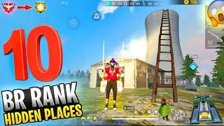 Top 10 Hidden Places in Bermuda | BR Rank Push Trick | Garena Free Fire | FF | Free Fire India