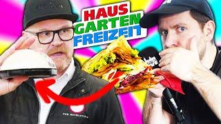 Supermarkt Döner zum Aufbacken?!  Geschmackstest auf der Haus-Garten-Freizeit Messe Leipzig! 