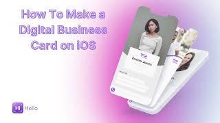 How To Make a Digital Business Card on iOS