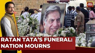 Ratan Tata's Last Rites Underway, Top Industrialists And Politicians Pay Tribute | India Today