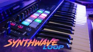 Synthwave live looping | Ableton live performance - Launchkey