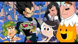 MUGEN Request 662: Chavo, Vegeta, Aardvark, Zim VS Nagatoro, Hanazuki, Firey, Peter Griffin