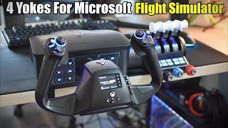 4 Best Yokes for Microsoft Flight Simulator 2023