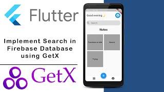 FireStore Database Search using GetX in Flutter