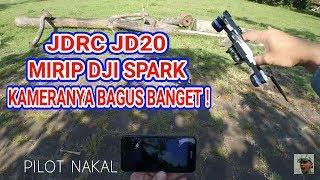 JDRC JD20 Tes Terbang Kamera Bagus Banget - DJI Spark Versi Murah