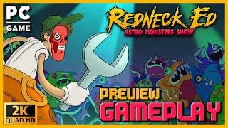 Redneck Ed: Astro Monsters Show - PC Gameplay