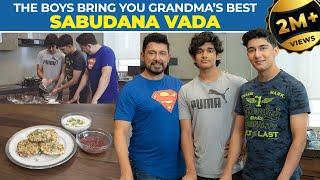 Recreating my Grandma's recipe with my sons: Sabudana Vada | Dr. Nene