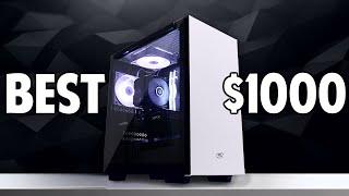 BEST $1000 Streaming/Gaming PC [Build Tutorial, Benchmarks]