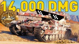 INSANE 14,000 DMG FV215b 183 in World of Tanks!