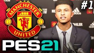 PES 2021 Manchester United Master League EP1 - SANCHO SIGNS!! 