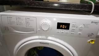 Hotpoint F01 error code