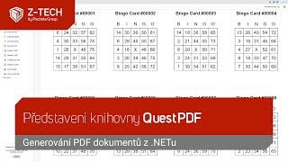 Generování PDF dokumentů z .NETu pomocí knihovny QuestPDF