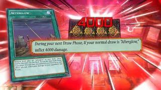 Manipulate your draw just to get AFTERGLOW! Yugioh Master Duel