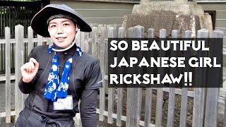 [Subtitles] Kyoto with a beautiful Japanese woman on a rickshaw