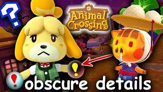 20 Minutes of Obscure Animal Crossing Details You Probably Missed...