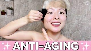LOOK YOUNGER THAN YOUR AGE[2022] Anti-Aging Gua Sha Facial Massage Routine | FOLLOW ALONG Lémore