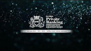 (GPB23) Global Private Banking Innovation Awards 2023 Gala Dinner