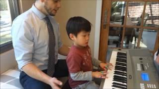 Incredible results with 4 y/o Occupational Octaves Piano student!