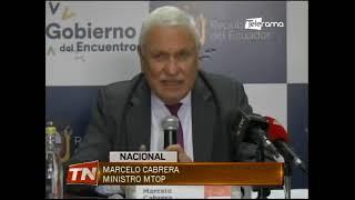 Ministro Cabrera dispuso la revisión de radares en la red vial estatal