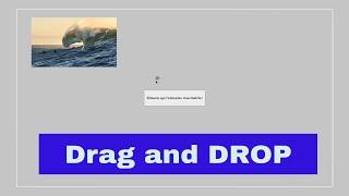 Immagine Drag and Drop in HTML!