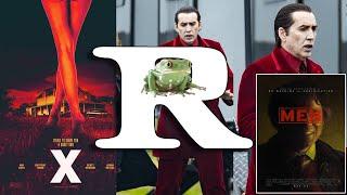 REGIONFREE #33 - X (2022) Review | Nic Cage as Dracula | WTF is Men (2022)? | Frogs