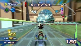 Sonic Free Riders: Dolphin Resort (Standard / Free Race) [1080 HD]