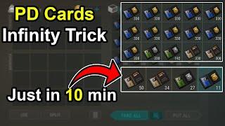 Infinity PD Cards Trick / Get Rich in 10 min / #ldoe #lastdayonearth