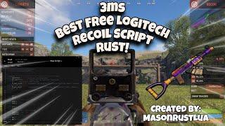 #1 FREE Rust Recoil Script! | Logitech Mouse Only! | 3MS!!