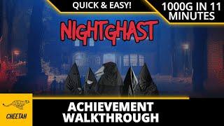 NightGhast - Achievement Walkthrough (1000G IN 11 MINUTES) QUICK & EASY!