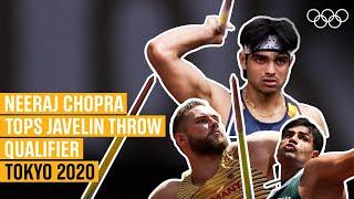 Neeraj Chopra qualifies for final | #Tokyo2020 Highlights