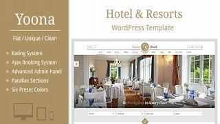 Yoona - Hotel & Resort WordPress Theme | Themeforest Website Templates and Themes