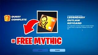 What Does The Legendary Outlaw Keycard Do in Fortnite